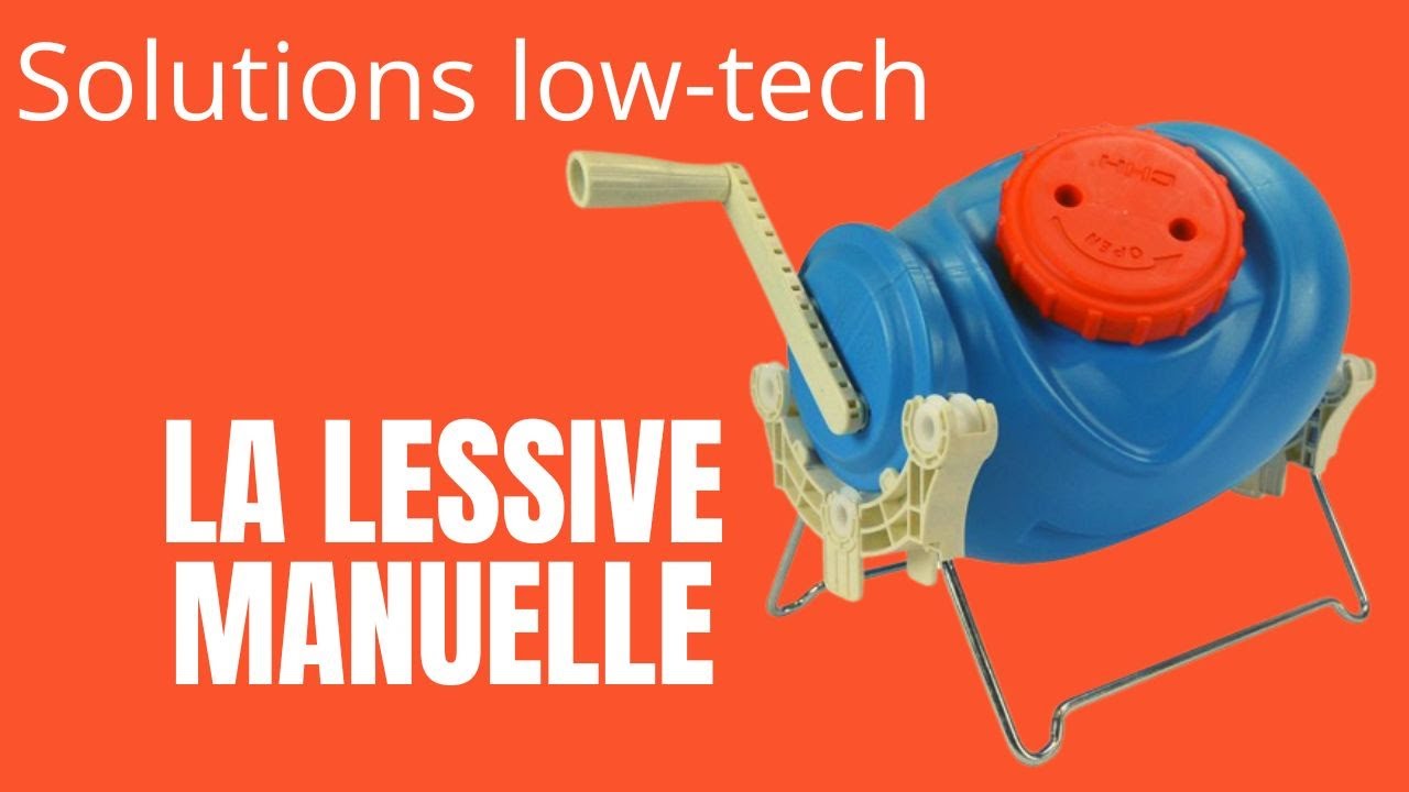 Lessive manuelle en mode low-tech - Laver le linge à la main, sans