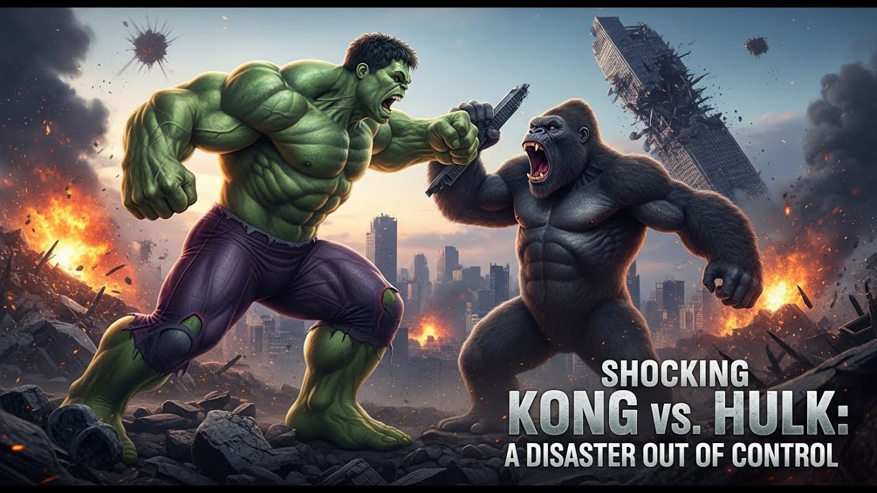 Shocking Kong Vs Hulk: A Disaster Out Of Control