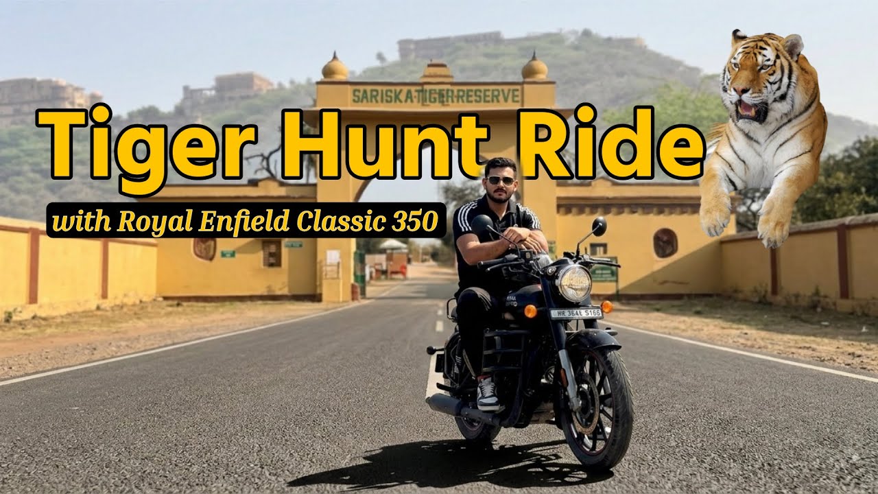 Sheher Se Sher Tak 🐅 | Classic 350 Ride to Sariska | Rajasthan Bike ...