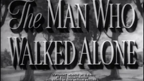 The Man Who Walked Alone (1945) [Drama] [Comedy] - DayDayNews