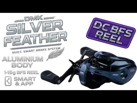 Smart Next Gen Baitcaster - DMK Silver Feather Miiec BFS DC Reel