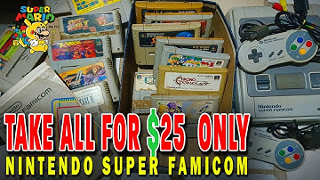 New Flea Market Haul! Nintendo Super Famicom