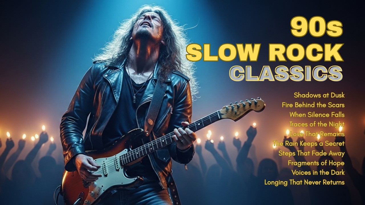 👍 BEAUTIFUL Slow Rock Ballads || Relaxing Romantic Rock Songs 👍