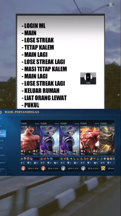 Story Wa | Status Wa Lose Streak Mulu #storywa #mlbb