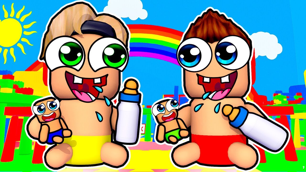 24 STUNDEN als BABY ÜBERLEBEN in Roblox!