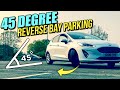 45 Degree Reverse Bay Parking - Driving Lesson!
