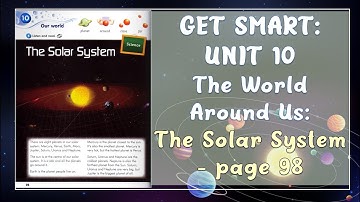 English Year 3: Module 10 - The World Around Us  - The Solar System page 98