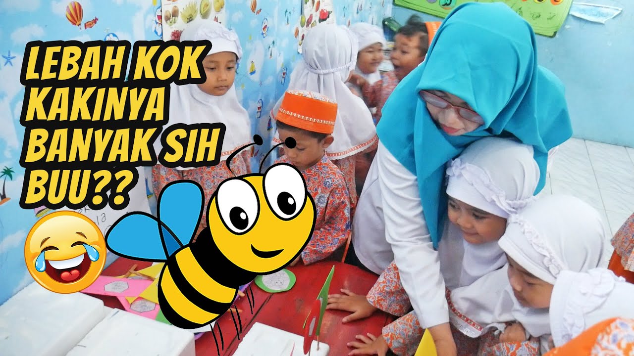 Keseruan Siswa TK ABA XIV Kudus Belajar Tentang Lebah | Inkuiri