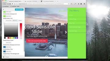 Sensible Pro 2.0 - Navigation Settings