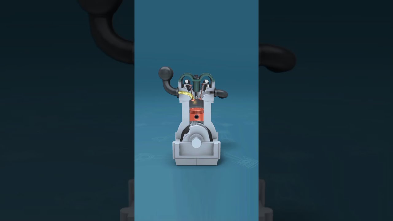 How Car Engine Piston Works
