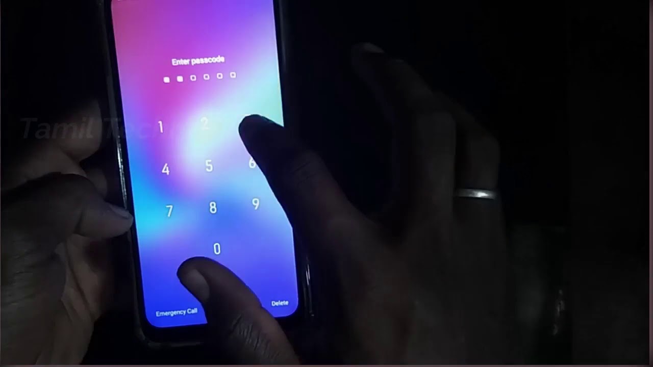 How To Set Pattern Lock In Realme C2 Mobile