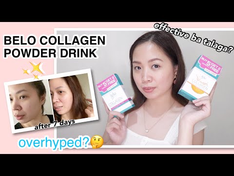 belo collagen glutathione reviews GLOWING SKIN IN JUST 7 DAYS? TOTOO BA?🤔 | Belo Collagen Drink Review💕