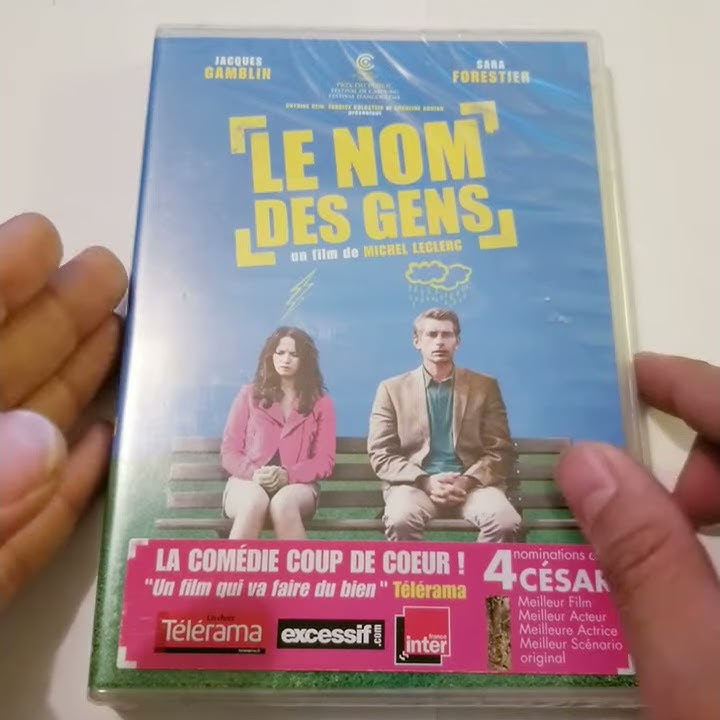 Unboxing The Names of Love (Le nom des gens) (People's Names) [Region 2] Jacques Gamblin (DVD