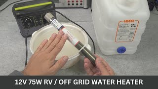 Off-Grid 12V DC Water Heater & Shower Solution – Perfect for Camping, RV, Preppers & Power Outages!