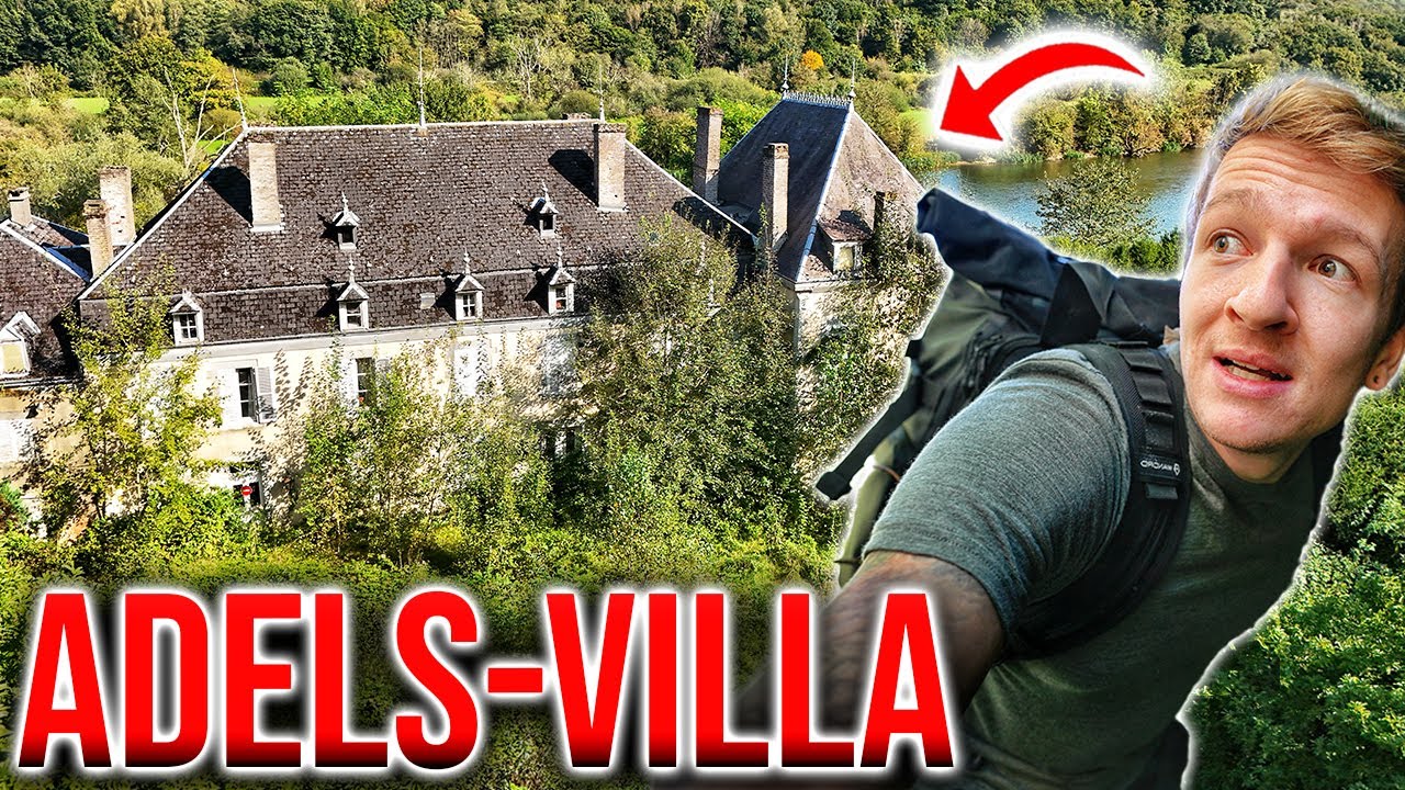FLUCHTARTIG VERLASSEN? - Französische ADELS-VILLA von 1950!