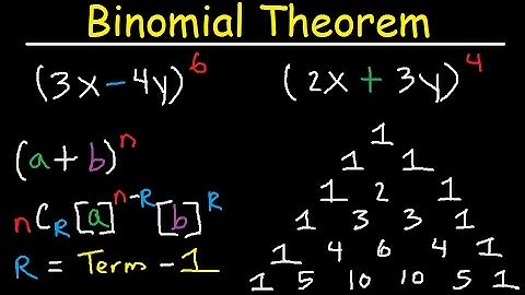 Binomial Theorem Expansion, Pascal