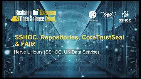 17 Nov - EOSC Interoperability Architecture and FAIR Data Aspects