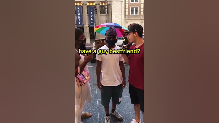 Asking people if they will let their bf or gf have a best friend 😂😂