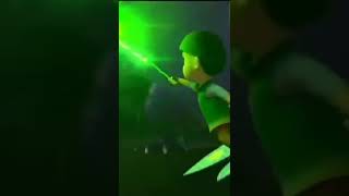 Upin Ipin melawan naga sakti