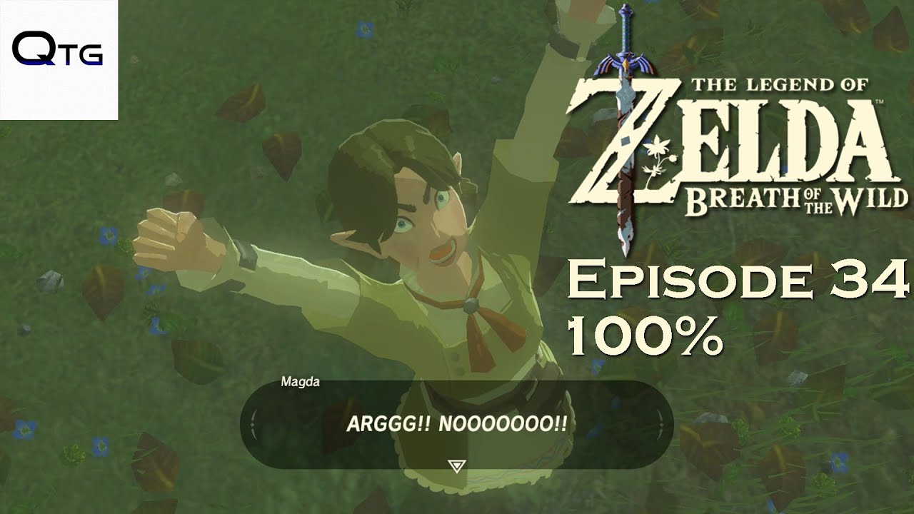 Zelda Breath of the Wild 100 Episode 34 The Flowers Rage YouTube