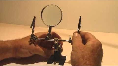 SE MZ101B Helping Hand with Magnifying Glass Review