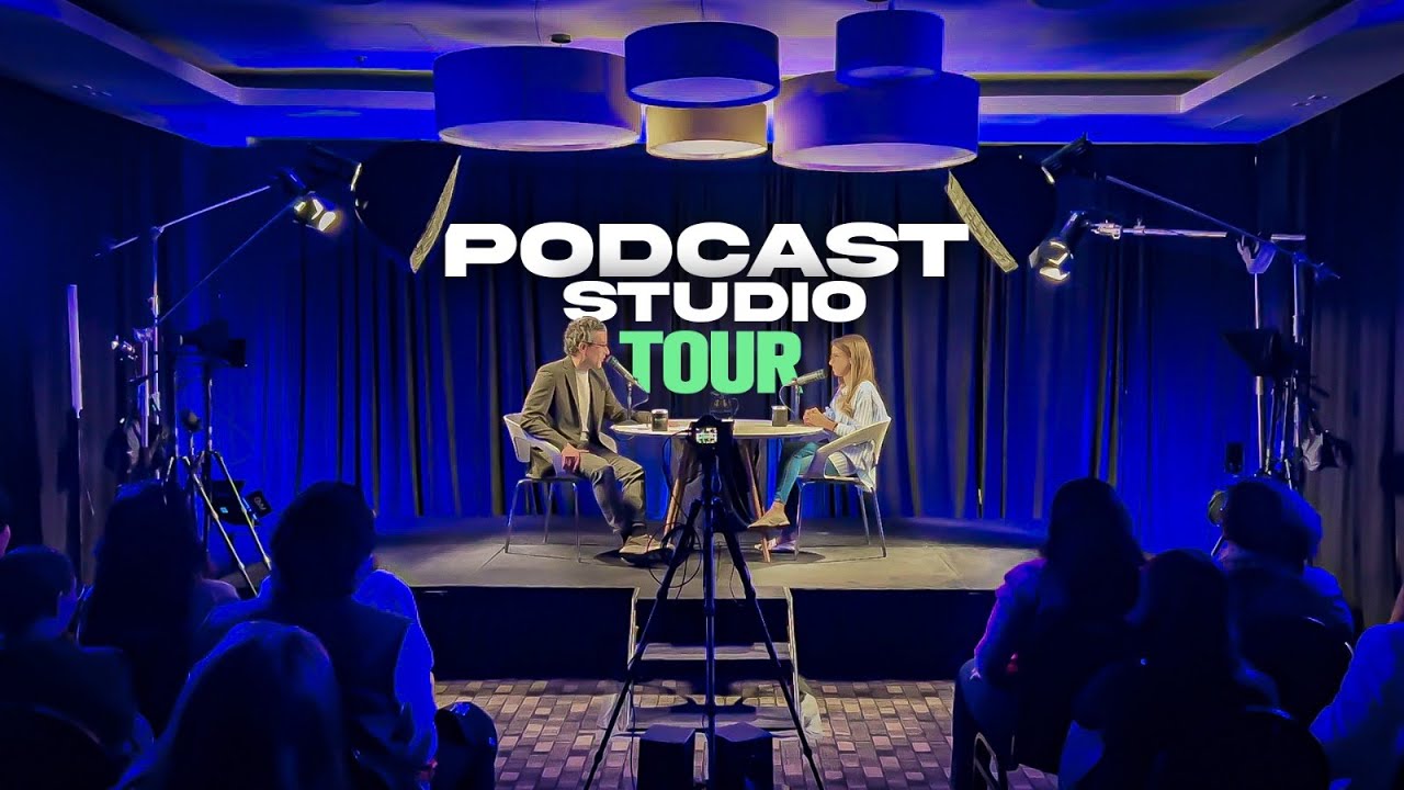Podcast Studio Tour - a detalle