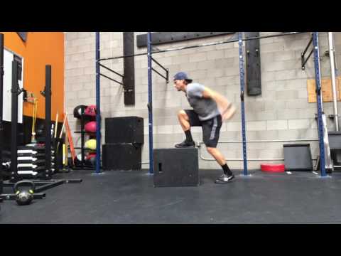 Alternating Step Up Jump