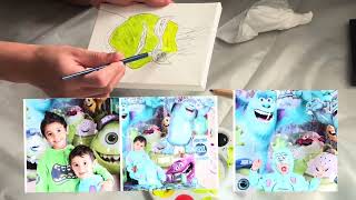 رسم شخصيات كرتونيه الحلقه الثانيه monster ink drawing