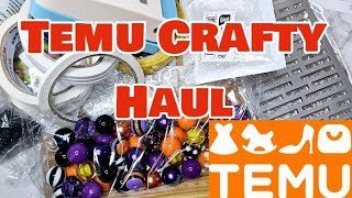 Temu Craft Supplies Haul | Coupon Code fav45575