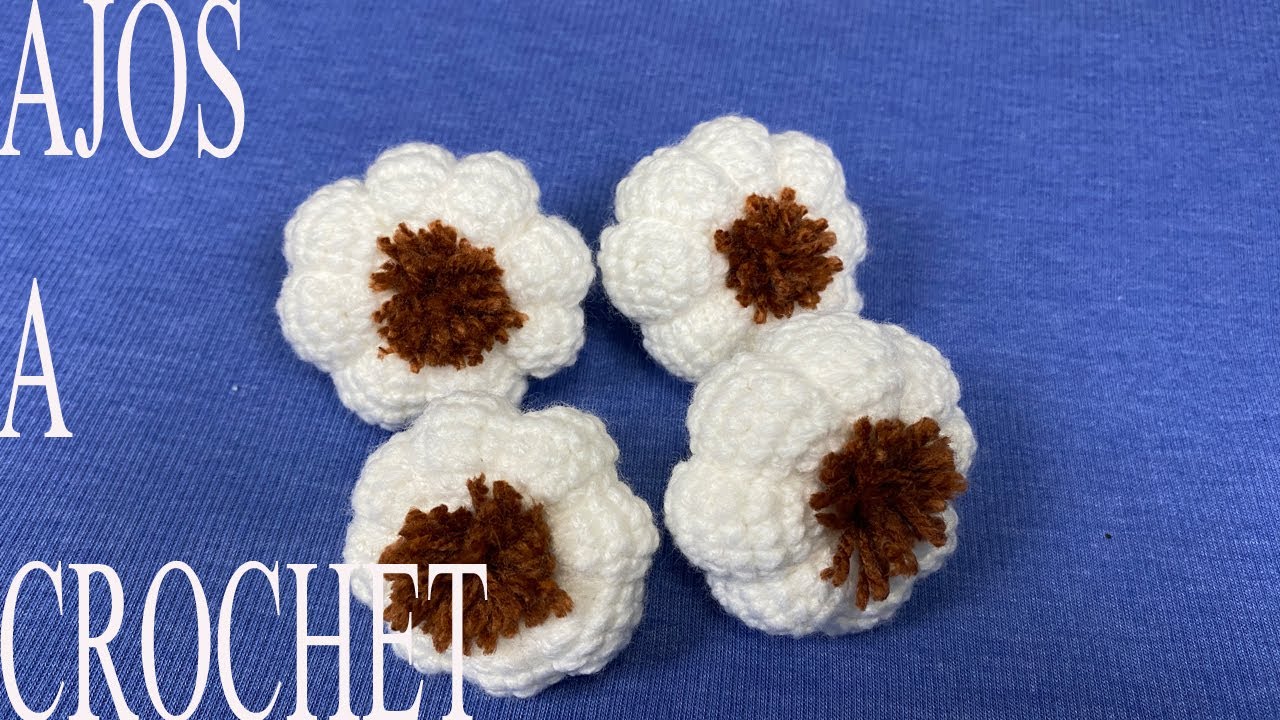 PASO A PASO PARA TEJER AJOS A CROCHET