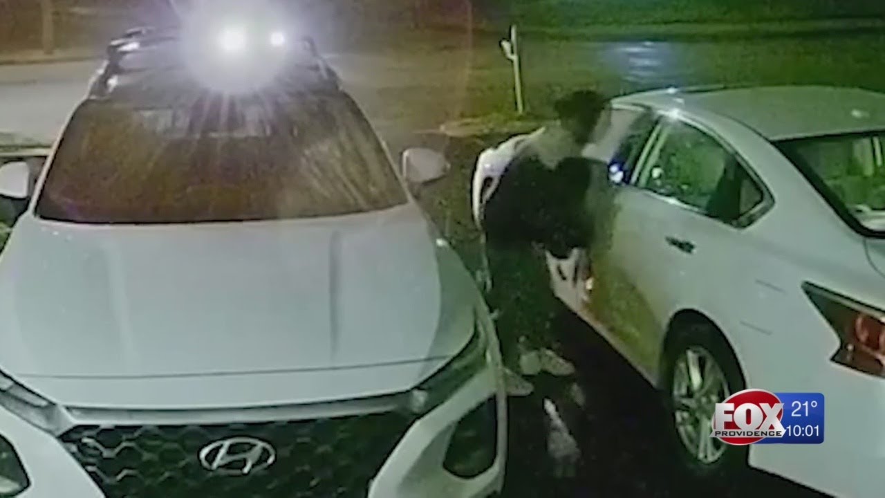 Police searching for man caught on camera stealing from Cranston ...