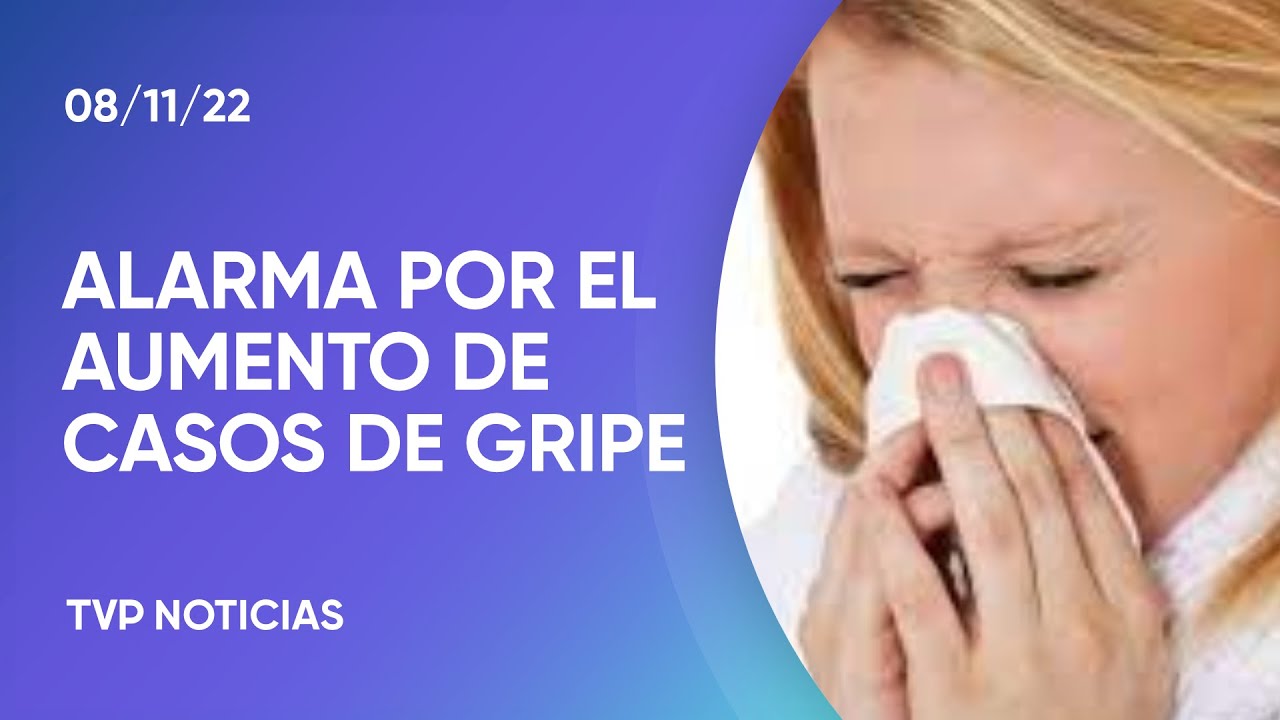 Alarma por el aumento en casos de gripe - YouTube