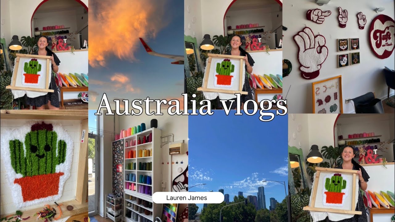 AUSTRALIA VLOGS- Mini vlog tuft&touch 🇦🇺