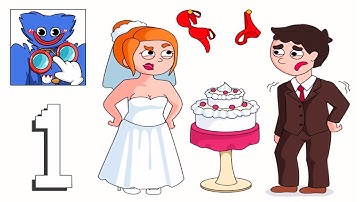 Displace Puzzle: Move One Part - DOP Puzzle Game - Part 1 - All Levels 1-105 - Gameplay Walkthrough