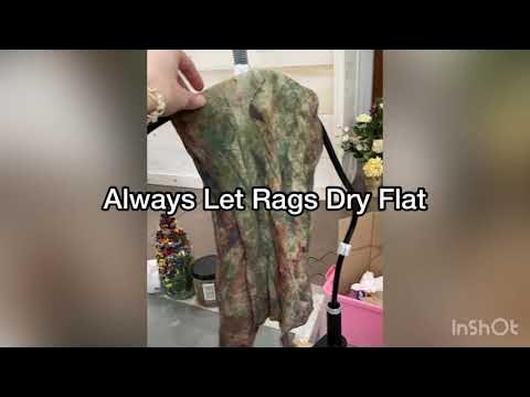 OIL PAINT TUTORIAL || Rags CAN Spontaneously Combust!! The Best Rags
