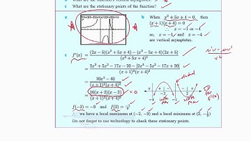Applications of the Derivative - Part 3 - Curve Sketching