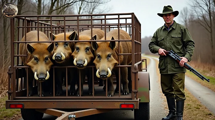 Texas Farmers' Brilliant Methods for Trapping #wildboars – You Won't Believe Their Effectiveness!
