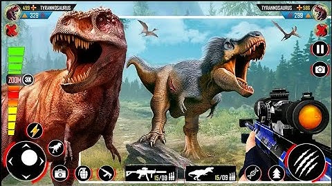 Real Dino Hunter Fps Shooter Android ios Gameplay - Dinosaur game - iGames0803 part 2