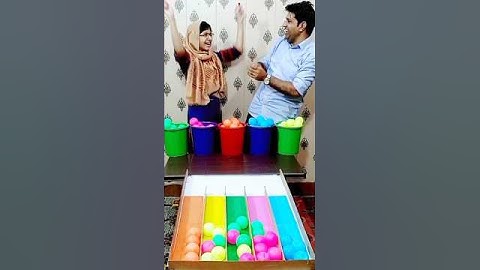 Pop the balloons race#viralvidio #colormatchinggame #ballchallenge #@AeezyGames