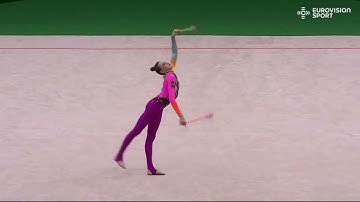 VARFOLOMEEV Darja (GER) CLUBS 31,7 - Apparatus Final - WCh Rio 2025