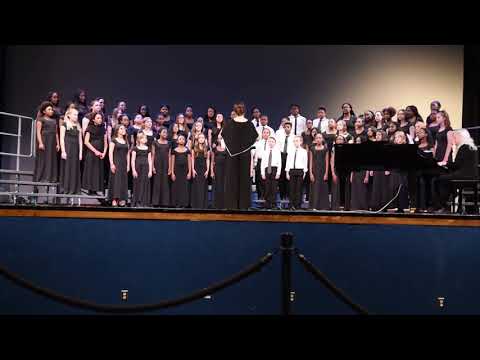 Pocomoke Middle School's Choir at Festival