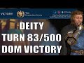Deity 83 Turn Domination Victory