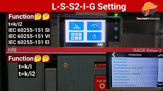 Abb ACB L-S-I-G Setting // Overload protection settting... #acb