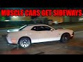 MODIFIED MUSCLE CARS SEND IT IN FRONT OF THE COPS! (Challenger Impounded..)