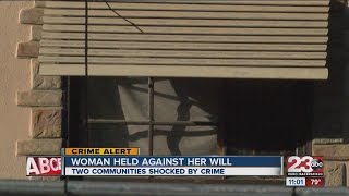 Community reacts to woman kidnapped and held in oildale