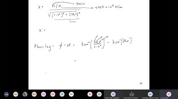 Lecture 15 Vibration Isolation and Transmissibility