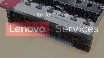 Lenovo ThinkSystem SR665 Removing a security bezel