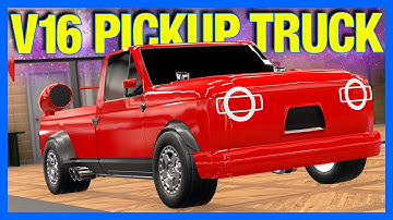 Building a V16 Powered Truck in Automation & BeamNG