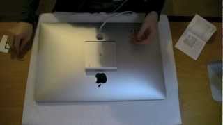 Fitting a VESA Mount Adaptor to an Apple 24