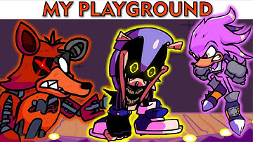 FNF Character Test | Gameplay VS My Playground | Sonic.EXE, FNAF